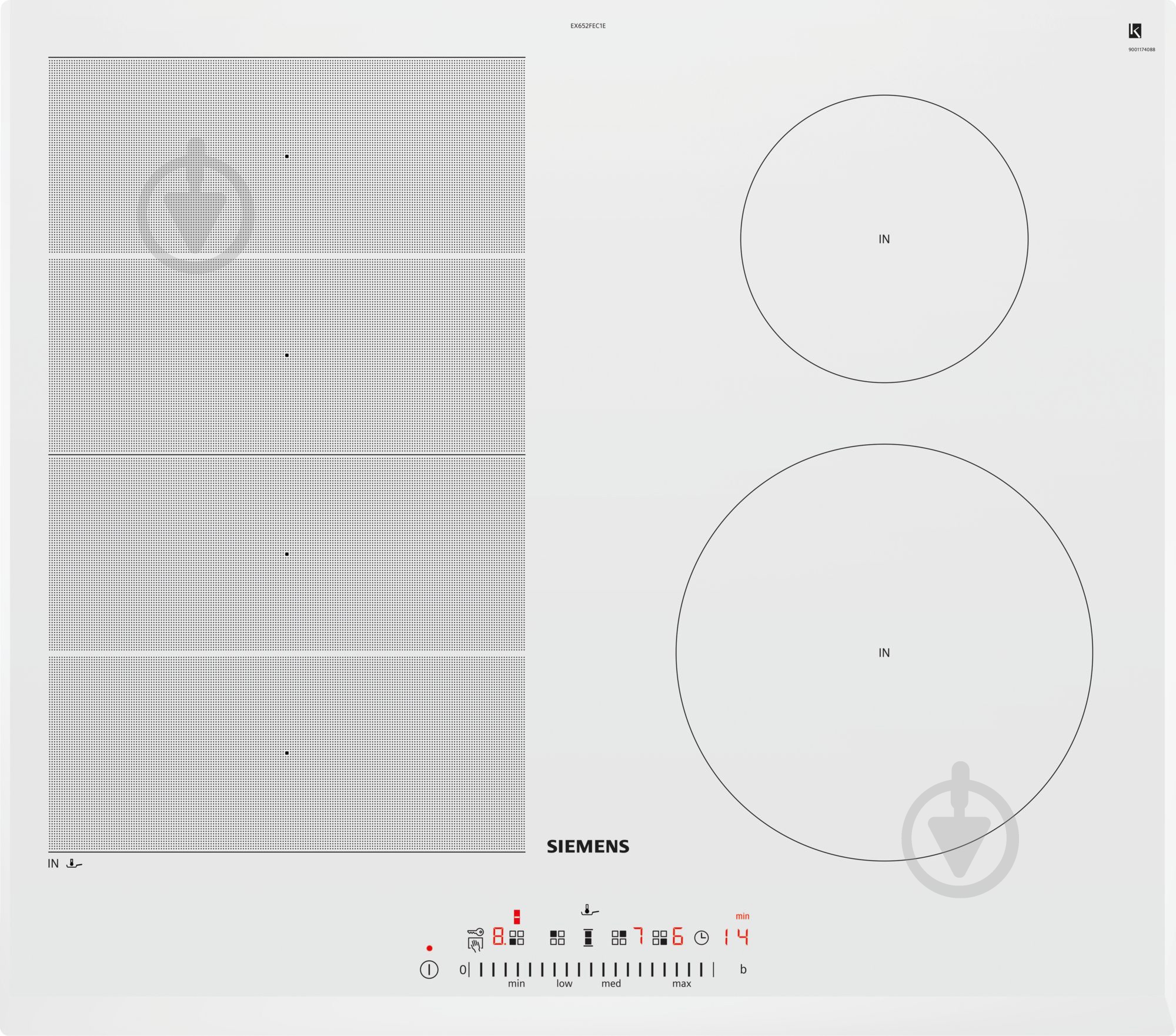 Варочная поверхность индукционная Siemens EX652FEC1E - фото 1