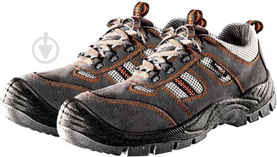 Полуботинки рабочие NEO tools S1P SRC с металлическим подноском р.41 82-032 темно-серый - фото 1