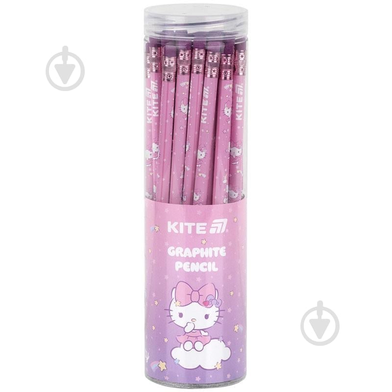 Олівець графітний із гумкою Hello Kitty HK25-056 KITE - фото 2 Олівець графітний із гумкою Hello Kitty HK25-056 KITE - фото 2