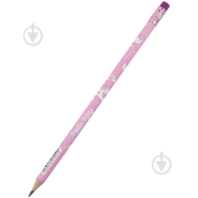 Олівець графітний із гумкою Hello Kitty HK25-056 KITE - фото 1 Олівець графітний із гумкою Hello Kitty HK25-056 KITE - фото 1