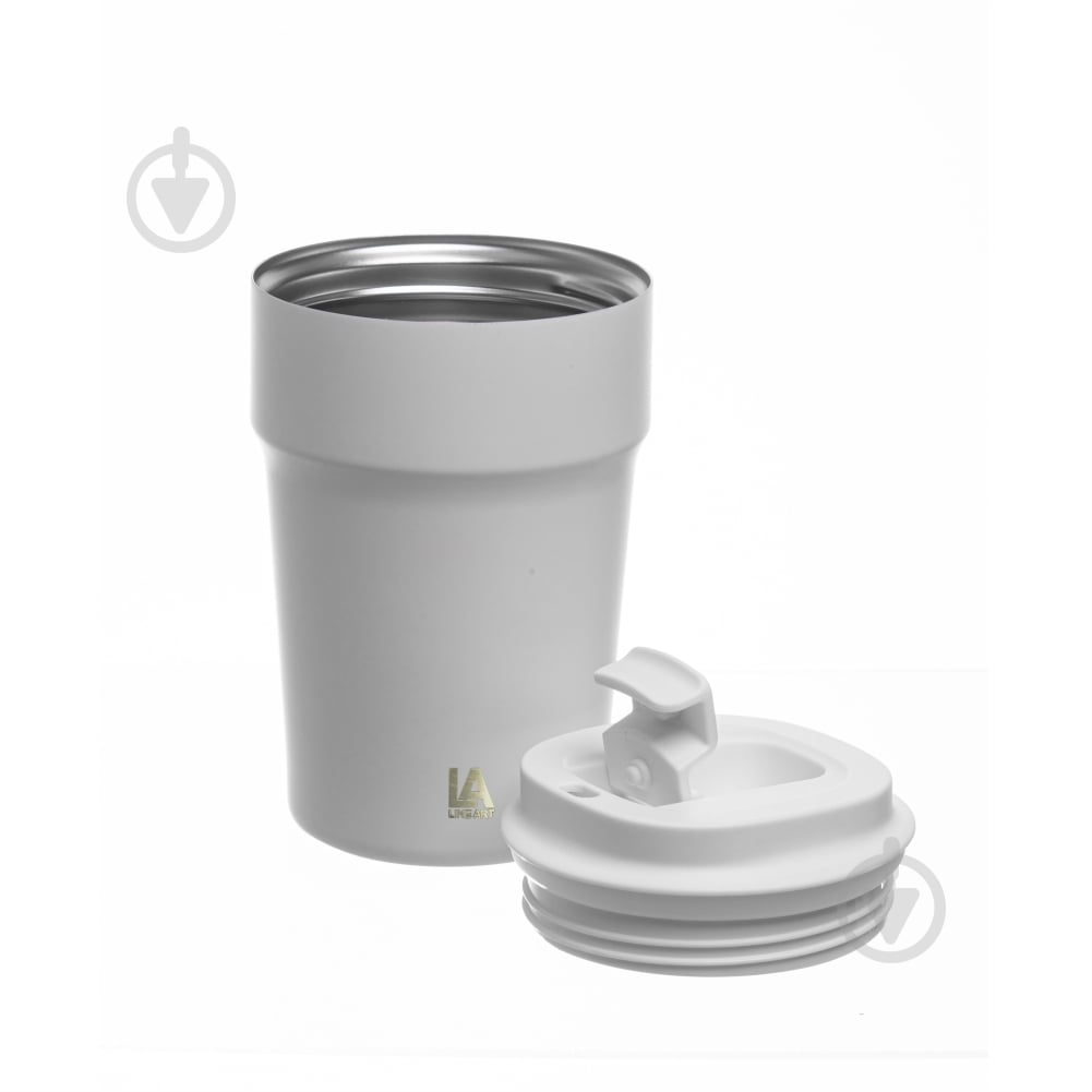 Термочашка Line Art Rhodes 380 мл белая - фото 2