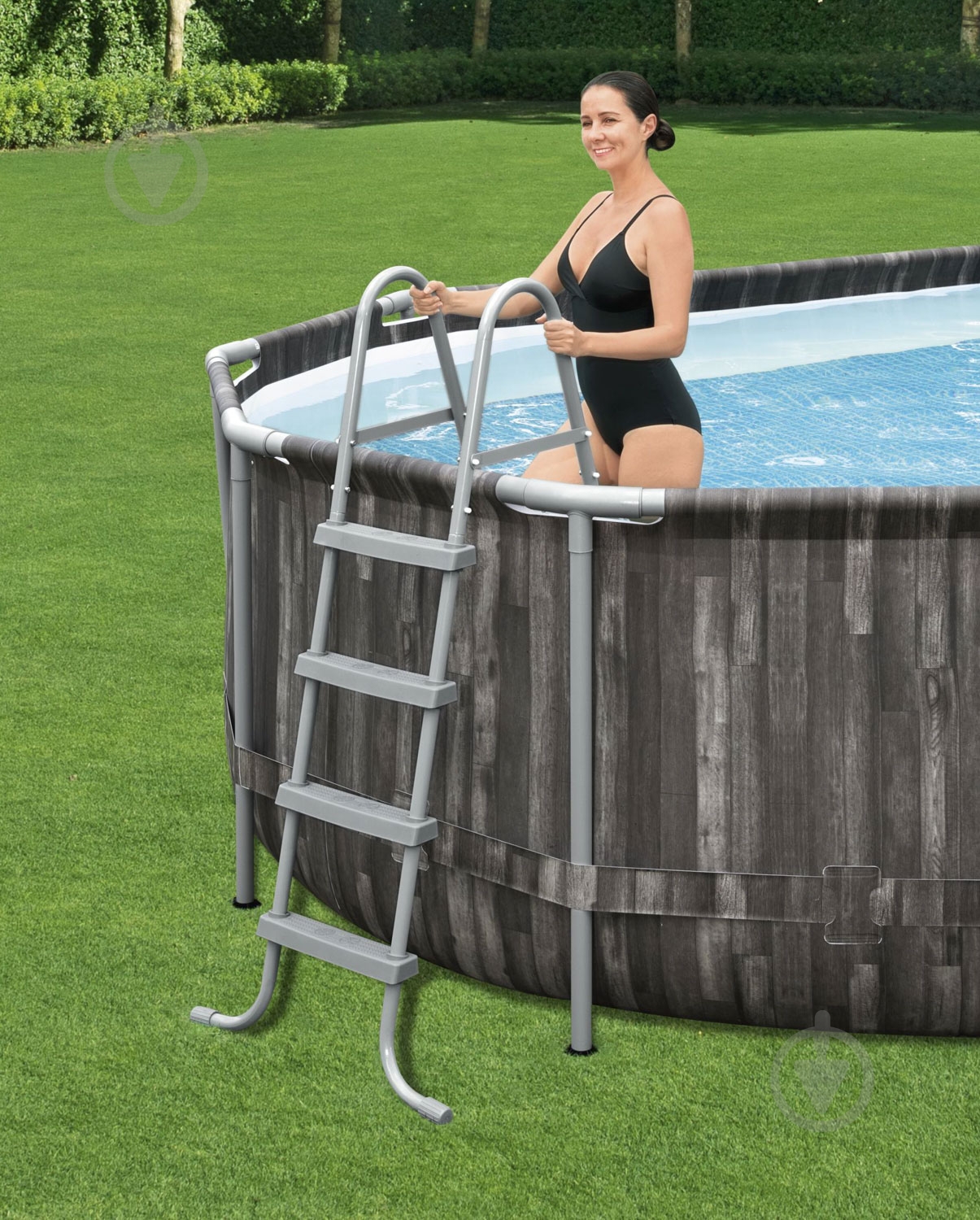 Лестница для бассейна Bestway h122 см 58097 - фото 6