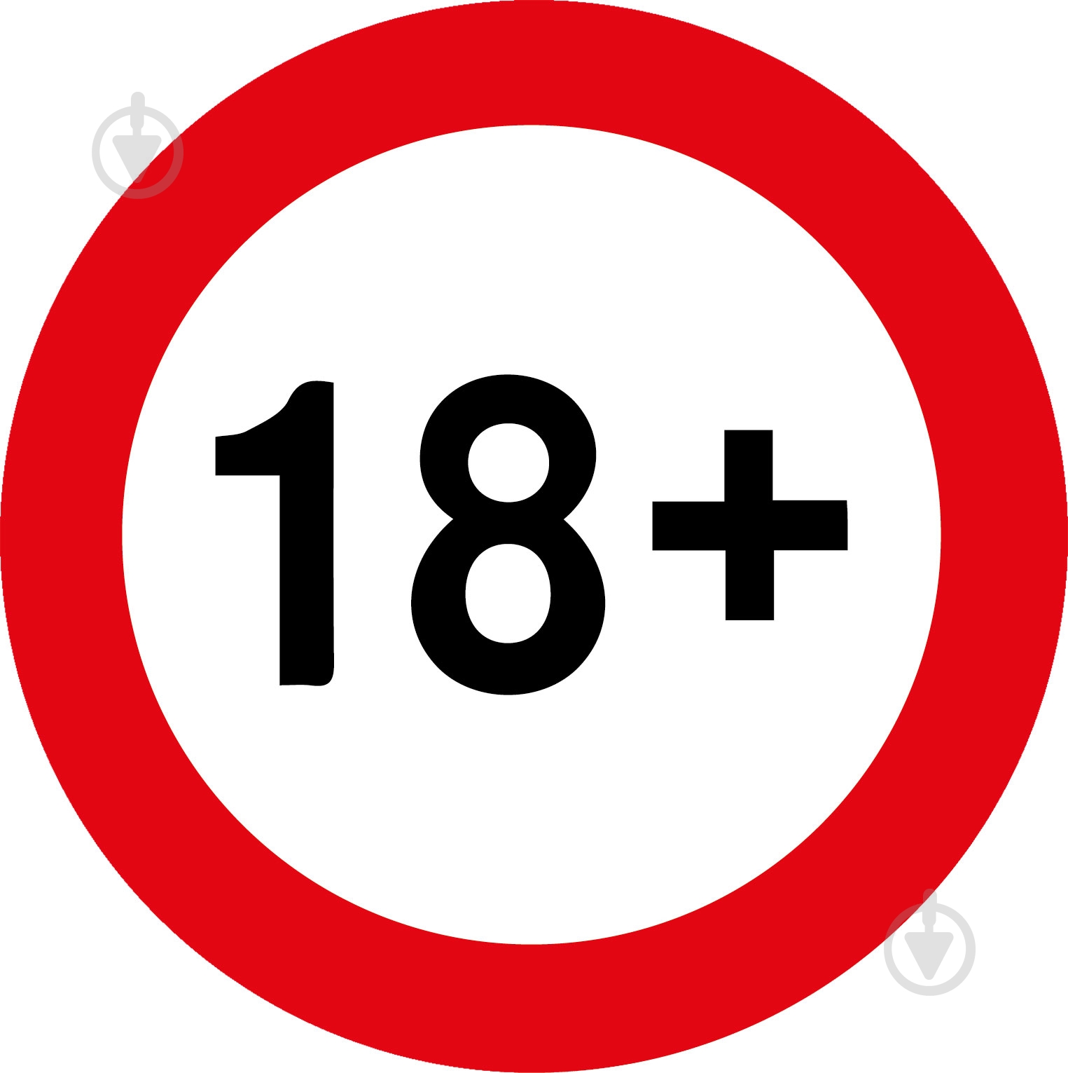 Наклейка MAXGROUP 18+ NM-127 - фото 1