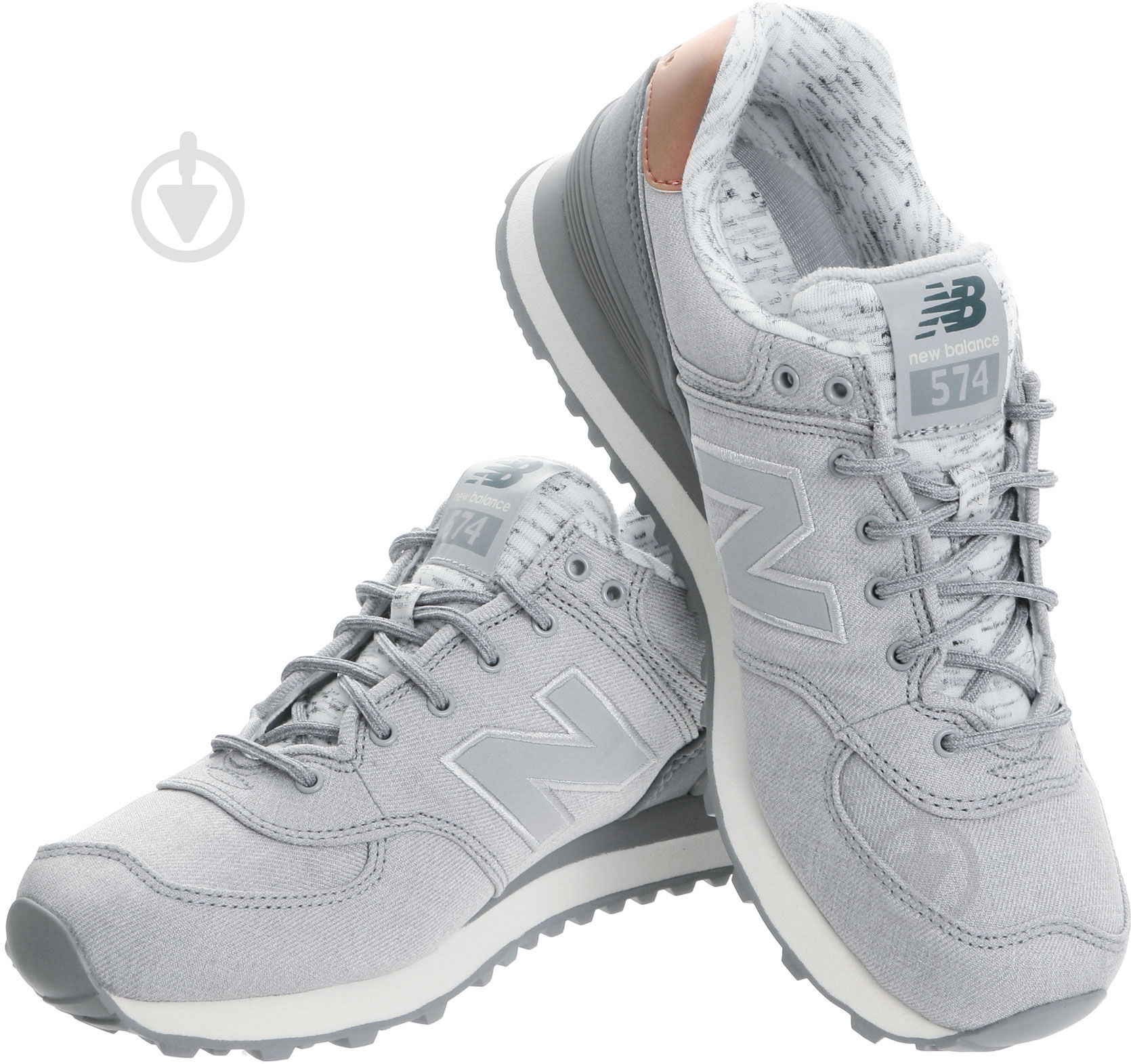 Кроссовки New Balance 574 WL574AEA р.7 серый - фото 1