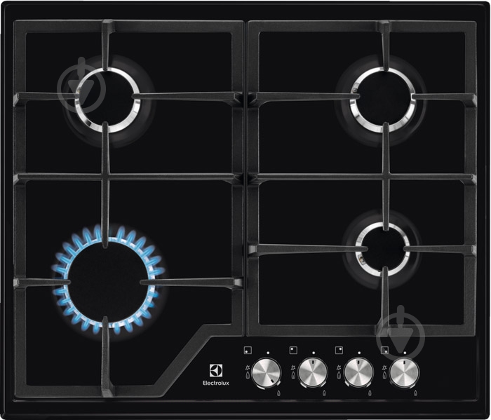 Варильна поверхня газова Electrolux GEE26MB - фото 1 Варильна поверхня газова Electrolux GEE26MB - фото 1