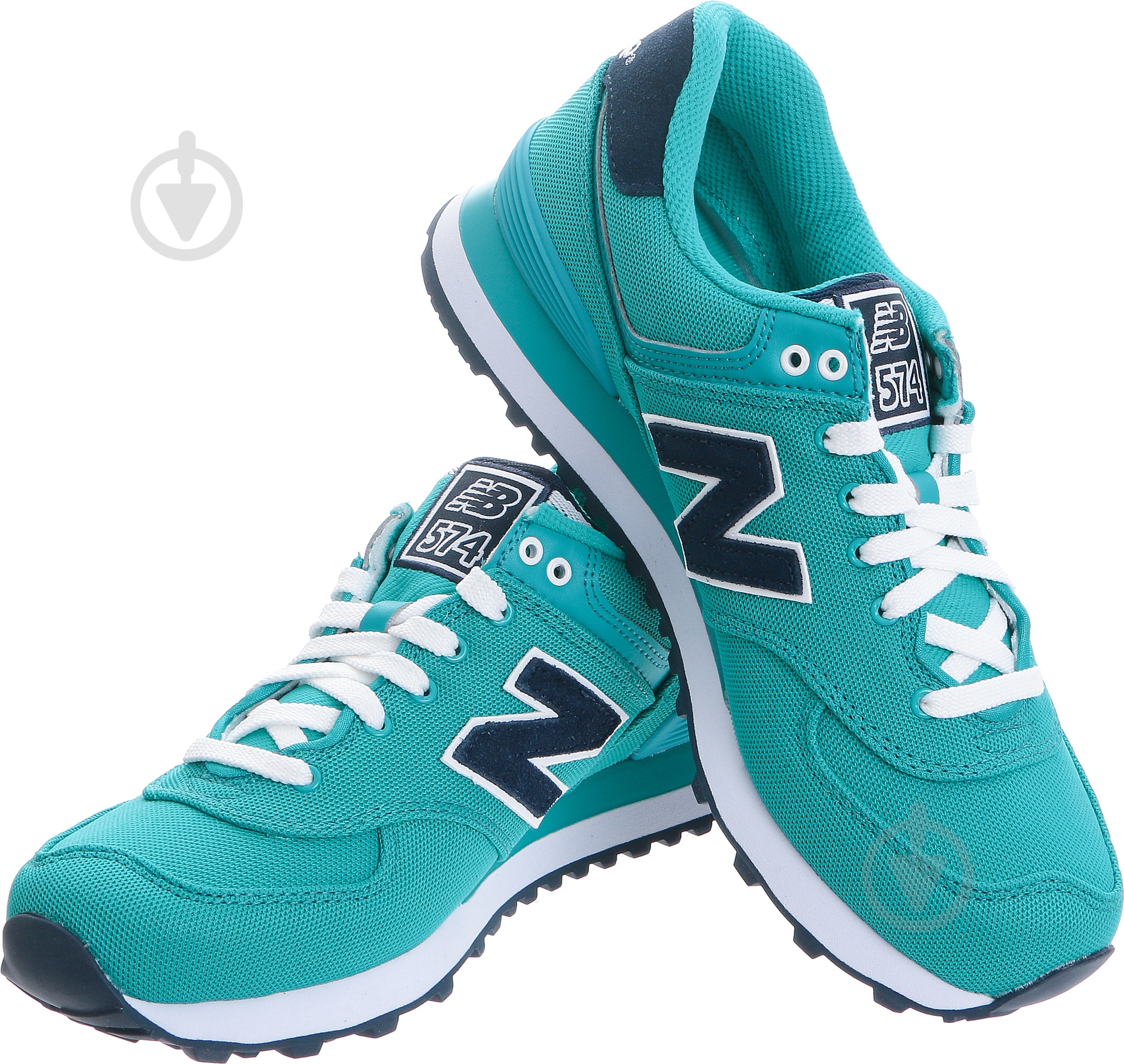 Кроссовки New Balance 574 WL574POA р.9 бирюзовый - фото 1 Кроссовки New Balance 574 WL574POA р.9 бирюзовый - фото 1