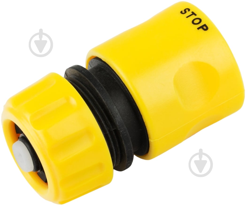 Коннектор Expert Garden со стопом 1/2 DY8011 - фото 1 Коннектор Expert Garden со стопом 1/2 DY8011 - фото 1