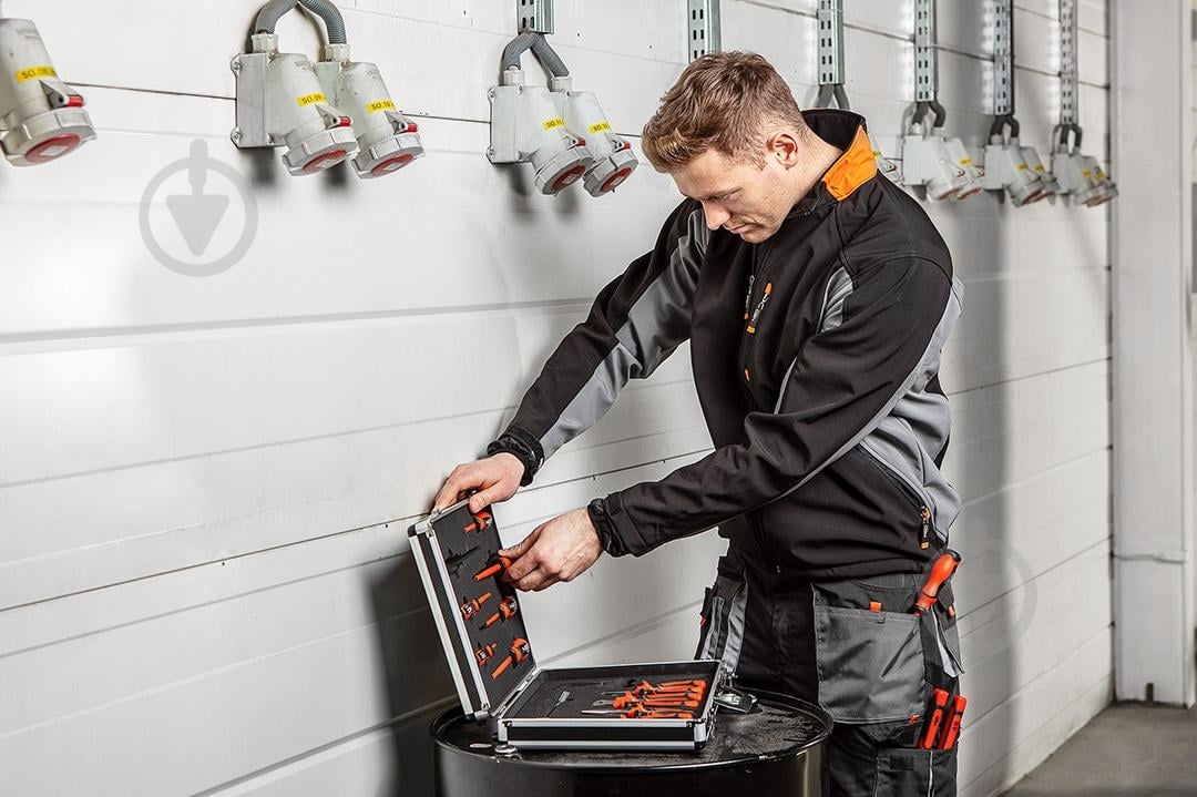 Куртка NEO tools Softshell р. L рост 5-6 81-550 черный - фото 9 Куртка NEO tools Softshell р. L рост 5-6 81-550 черный - фото 9