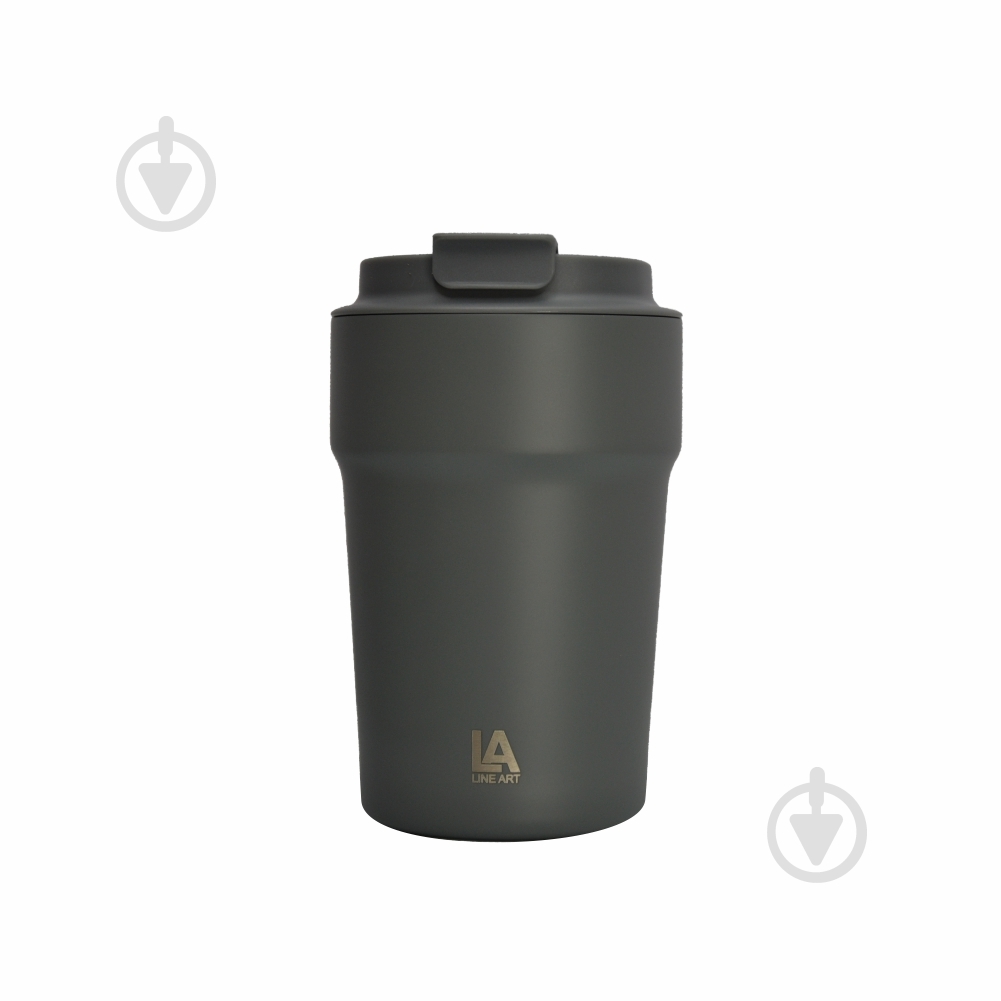 Термочашка Line Art Rhodes 380 мл сіра - фото 1