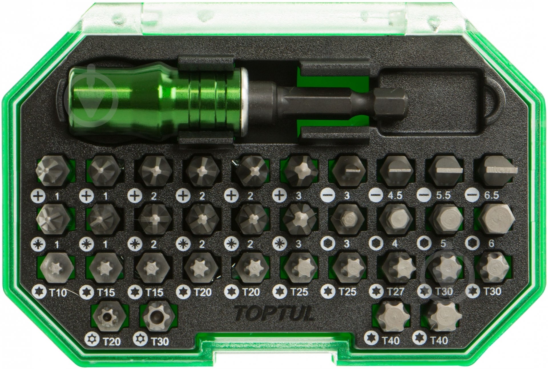 Набор бит Toptul 35 шт. GACW3502 - фото 3 Набор бит Toptul 35 шт. GACW3502 - фото 3