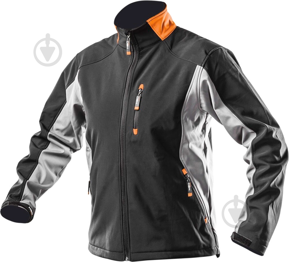 Куртка NEO tools Softshell р. XL рост 3-4 81-550 черный - фото 1