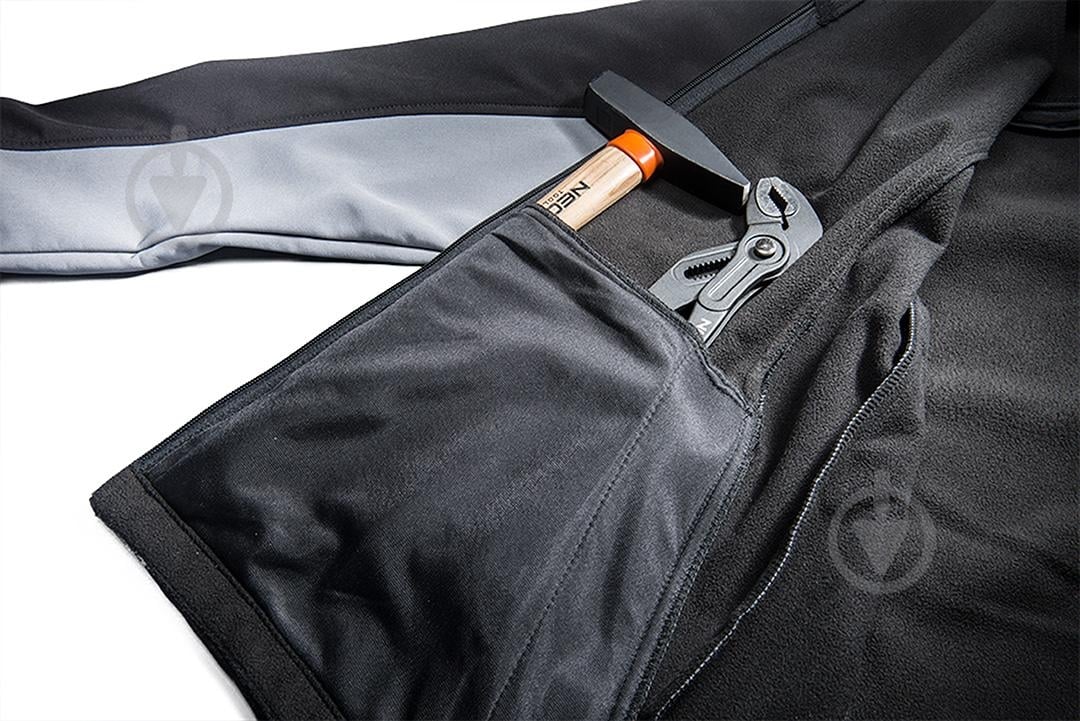 Куртка NEO tools Softshell р. XL рост 3-4 81-550 черный - фото 7