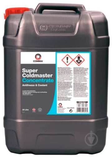 Антифриз COMMA SUPER LL RED KONC. G12+ концентрат 20 л красный (SUPER LL RED KONC. 20L) - фото 1
