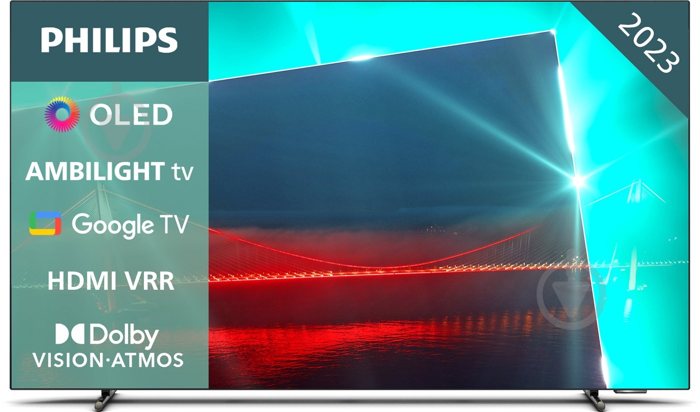 Телевізор Philips 65OLED718/12 - фото 1 Телевізор Philips 65OLED718/12 - фото 1