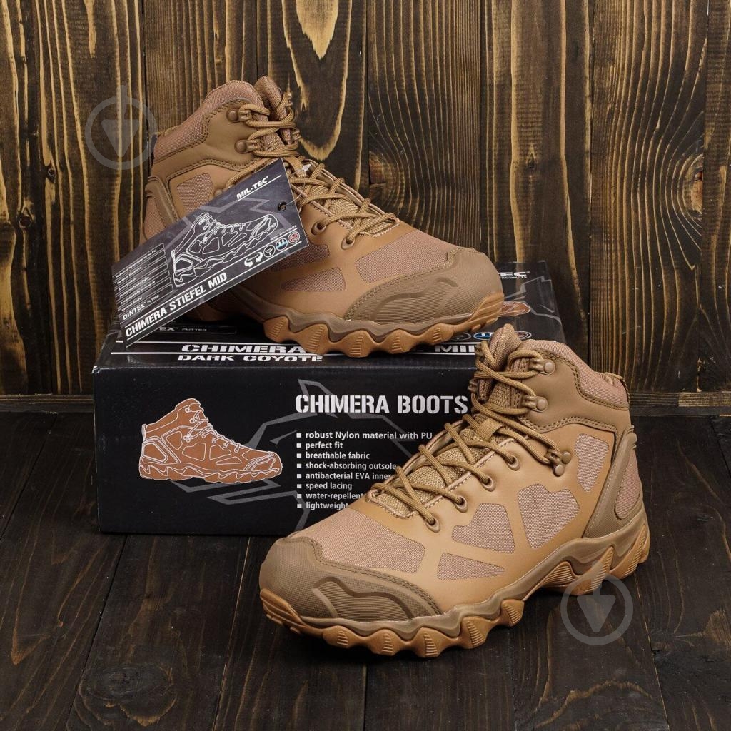 Ботинки туристические CHIMERA Chimera MID 12818219 dark coyote - фото 17