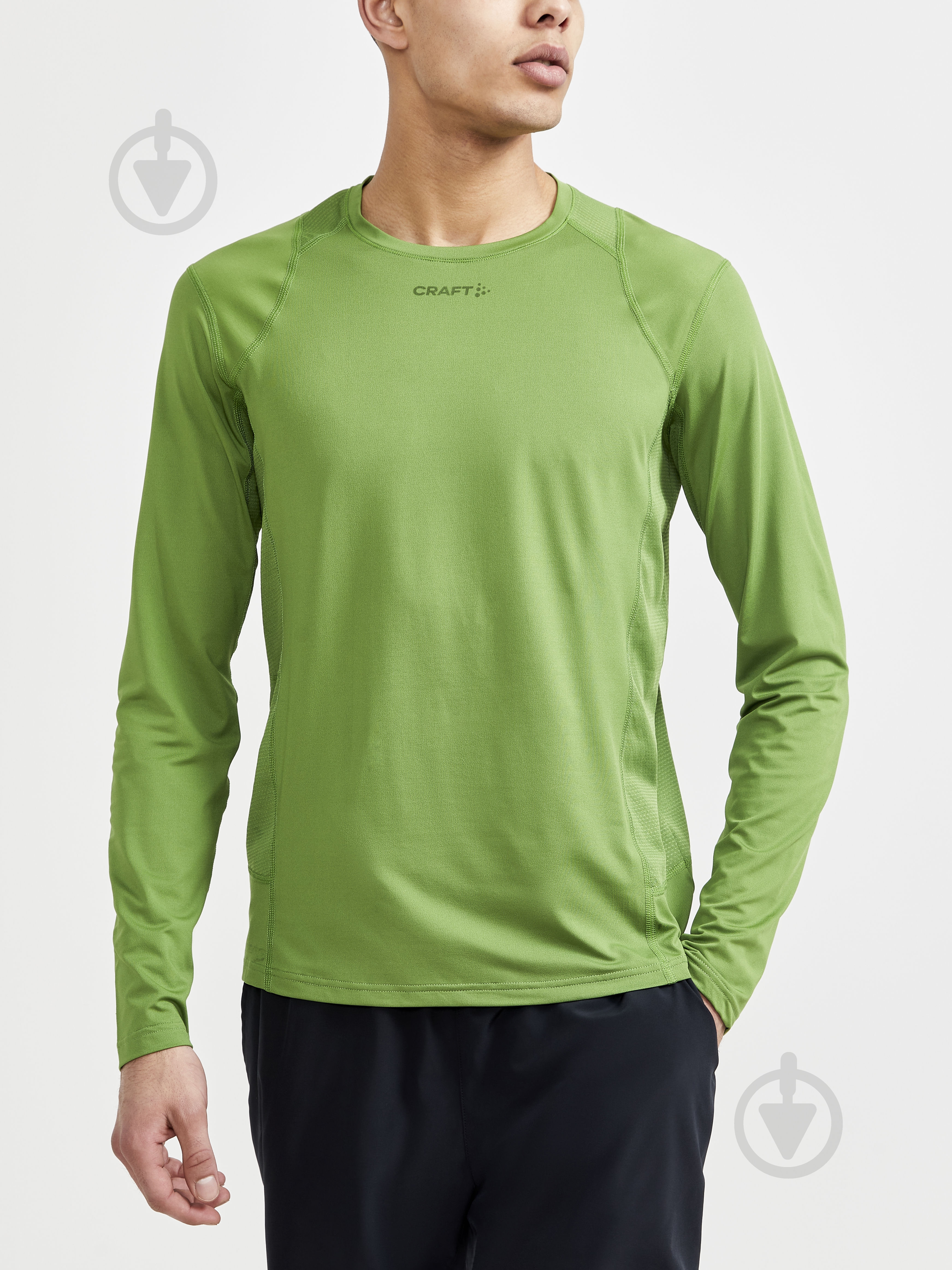 Футболка Craft ADV ESSENCE LS TEE M 1908754-600000 р.L голубой - фото 1