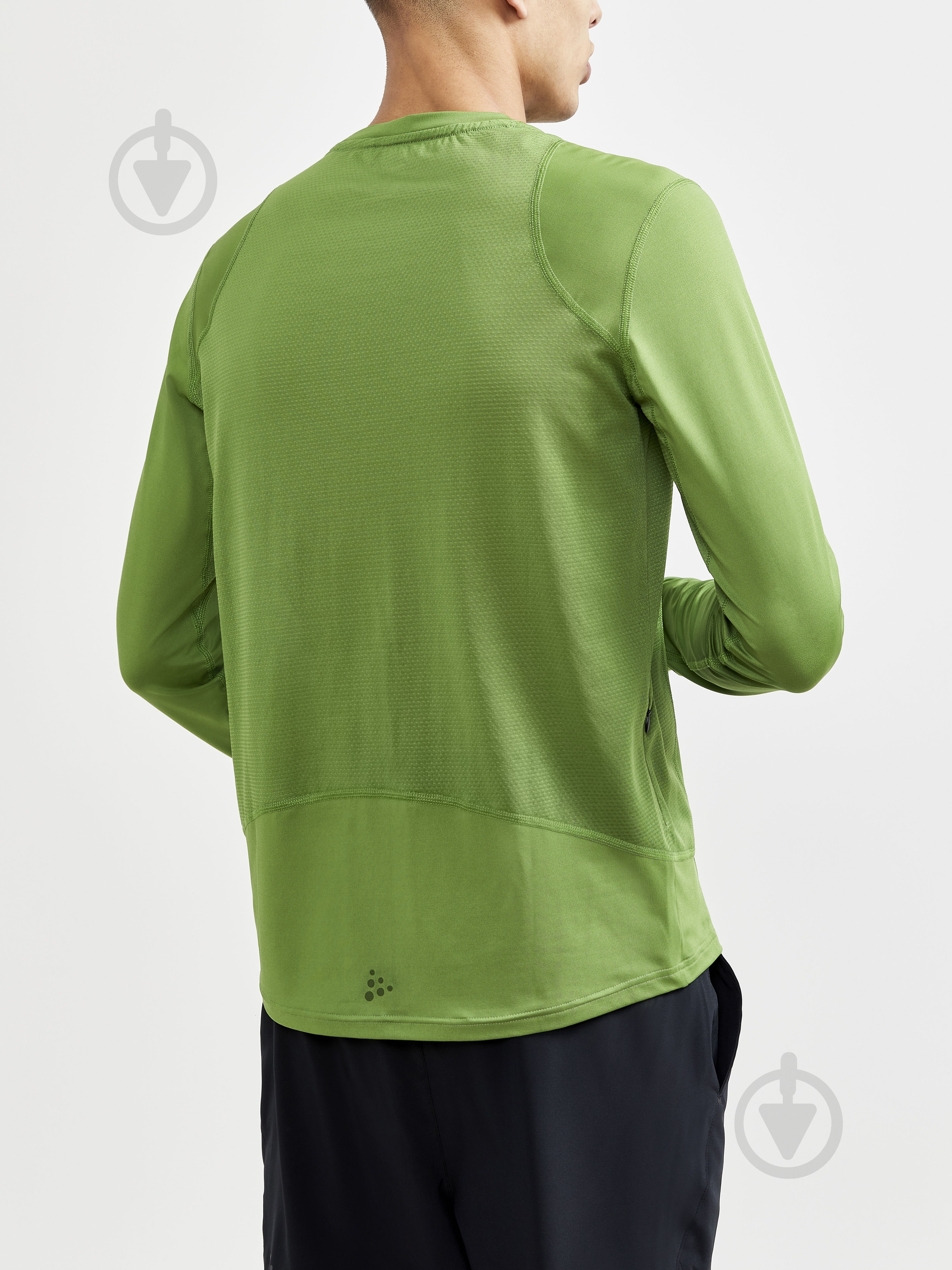 Футболка Craft ADV ESSENCE LS TEE M 1908754-600000 р.L голубой - фото 2