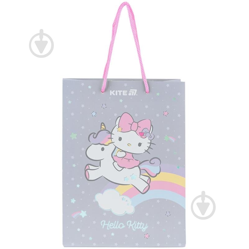 Пакет подарочный 18х24 см Hello Kitty KITE - фото 1 Пакет подарочный 18х24 см Hello Kitty KITE - фото 1