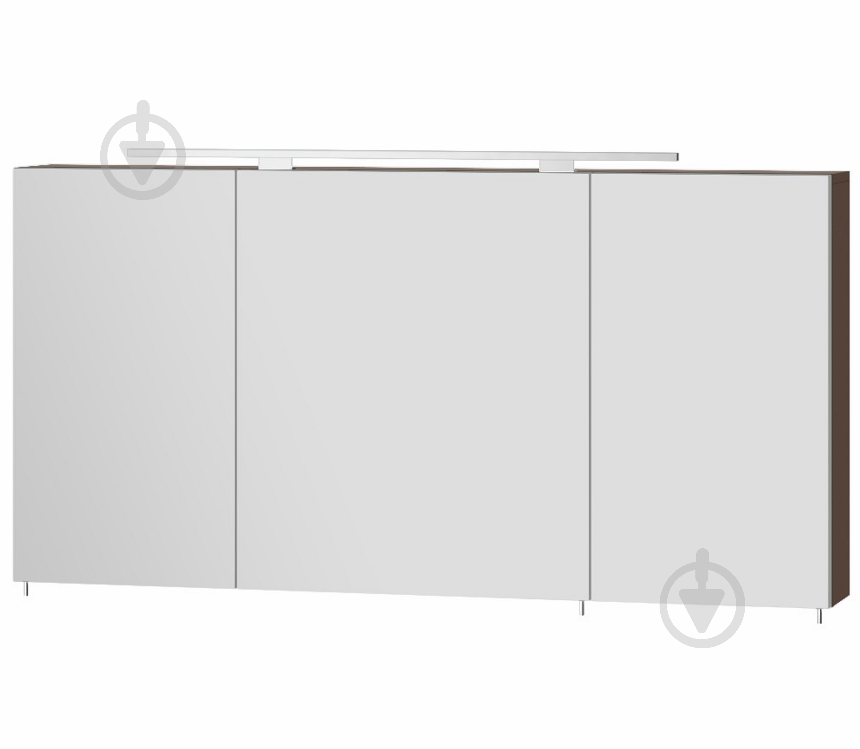 Дзеркальна шафа Botticelli "Vanessa-120" темна диня - фото 1