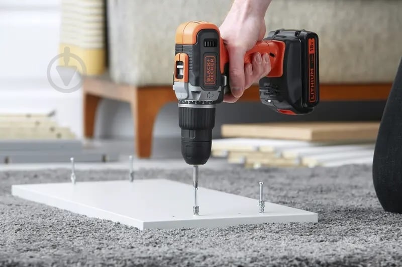 Шуруповерт ударный аккумуляторный Black+Decker BCD003C1 - фото 14 Шуруповерт ударный аккумуляторный Black+Decker BCD003C1 - фото 14