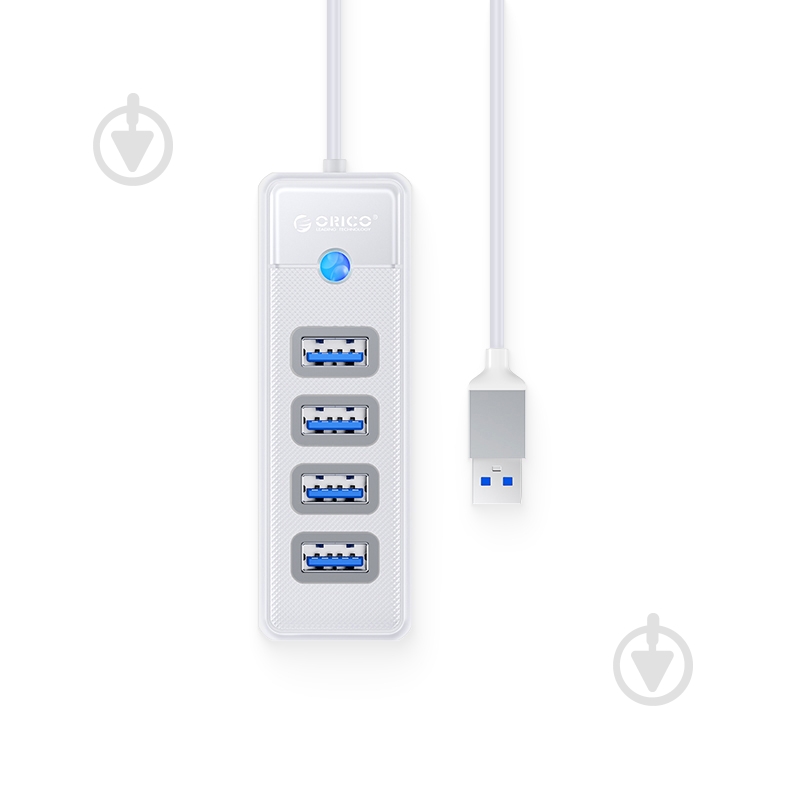 USB-хаб Orico PW4U-U3-015-WH-BP - фото 2 USB-хаб Orico PW4U-U3-015-WH-BP - фото 2