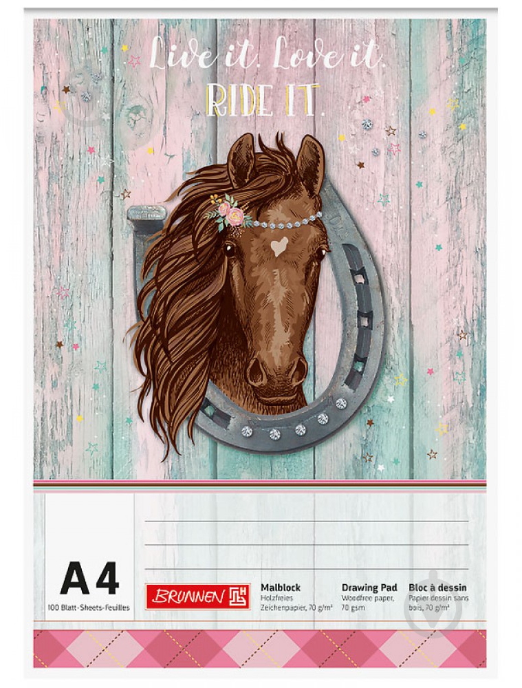 Альбом для рисования Ponylove Brunnen - фото 1 Альбом для рисования Ponylove Brunnen - фото 1