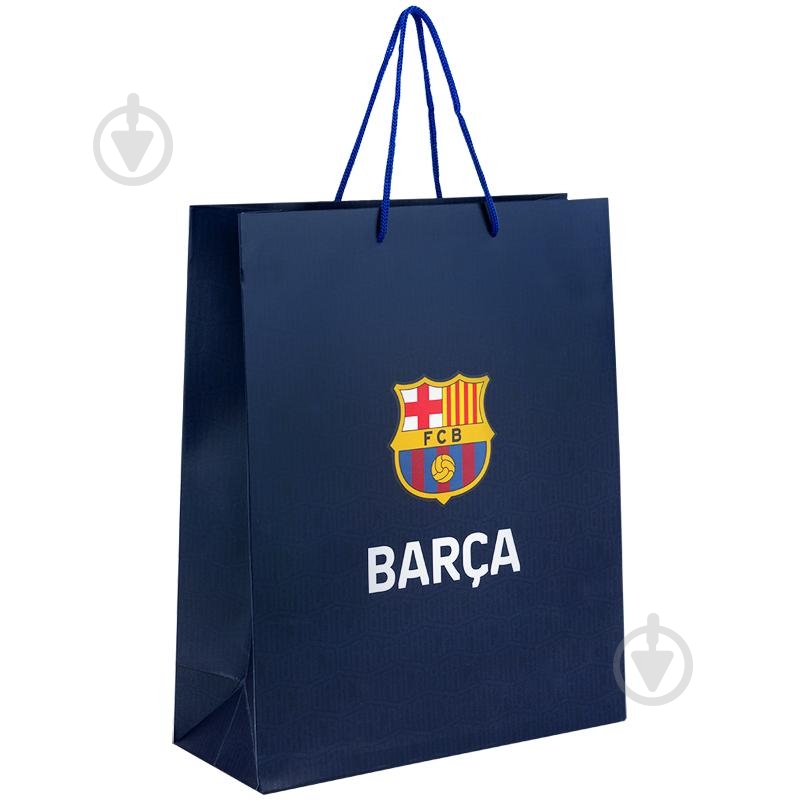 Пакет подарунковий 26х32 см FC Barcelona KITE - фото 2