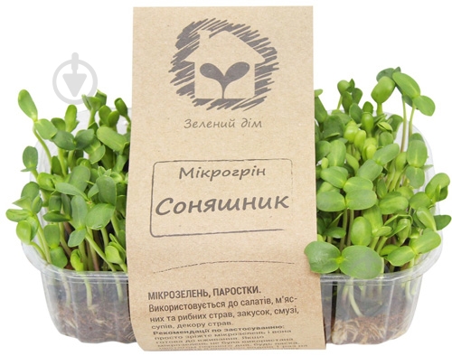 Микрозелень Зелений дім подсолнечника - фото 1 Микрозелень Зелений дім подсолнечника - фото 1