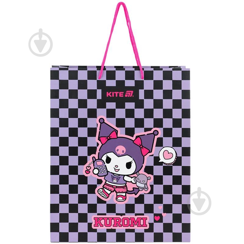 Пакет подарочный 26х32 см Kuromi KITE - фото 1