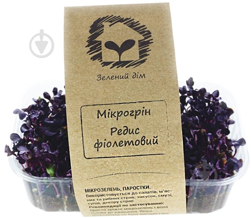 Микрозелень Зелений дім редиса розового - фото 1