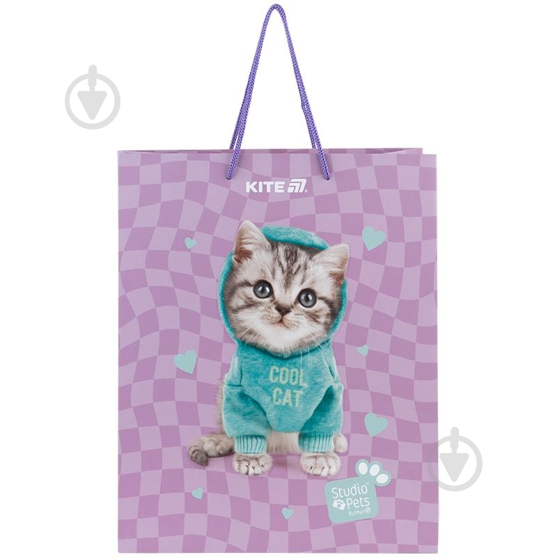 Пакет подарочный 26х32 см Studio Pets KITE - фото 1 Пакет подарочный 26х32 см Studio Pets KITE - фото 1