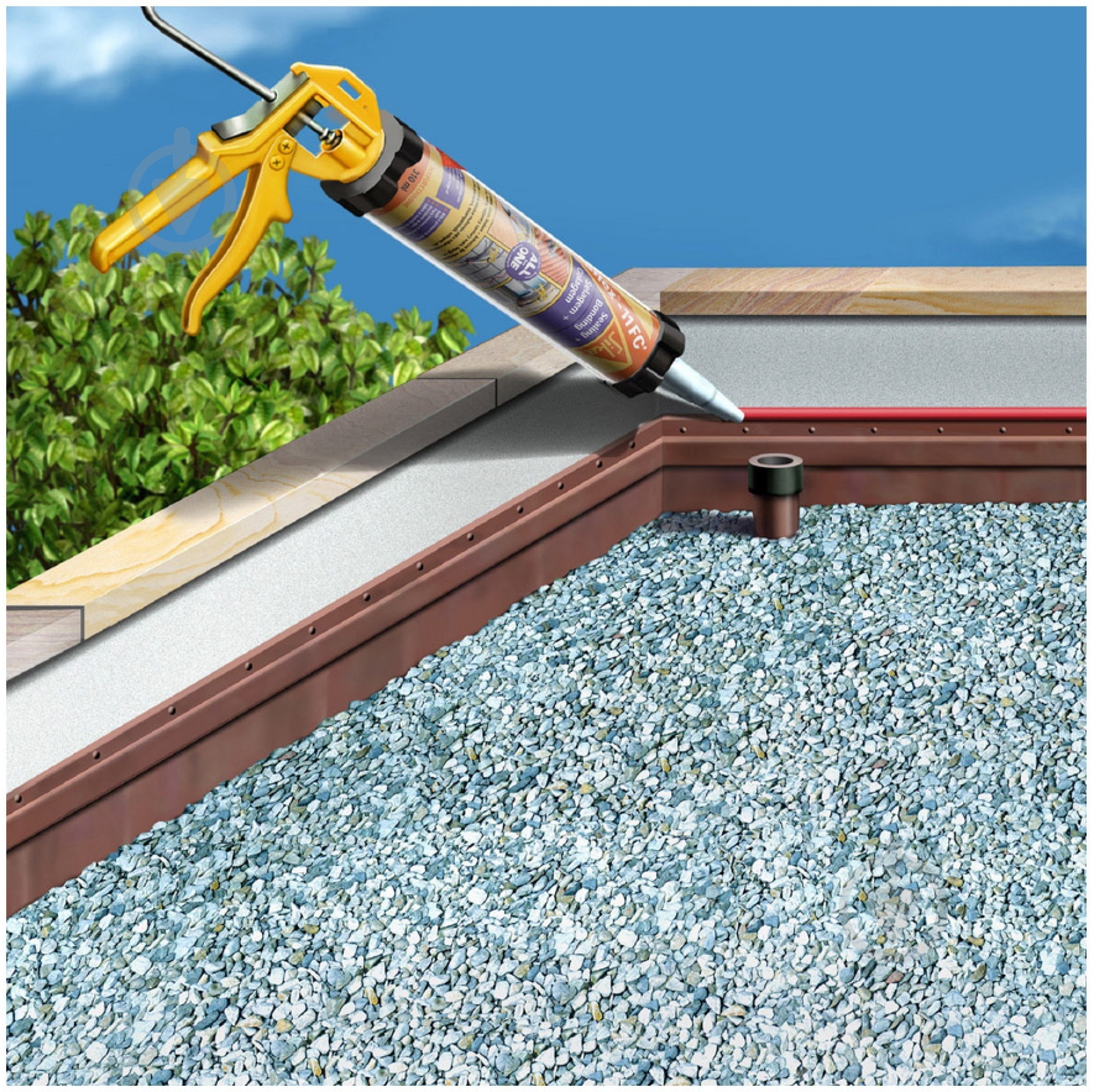 Клей-герметик полиуретановый Sika Sikaflex-11FC черный 310 мл - фото 6 Клей-герметик полиуретановый Sika Sikaflex-11FC черный 310 мл - фото 6