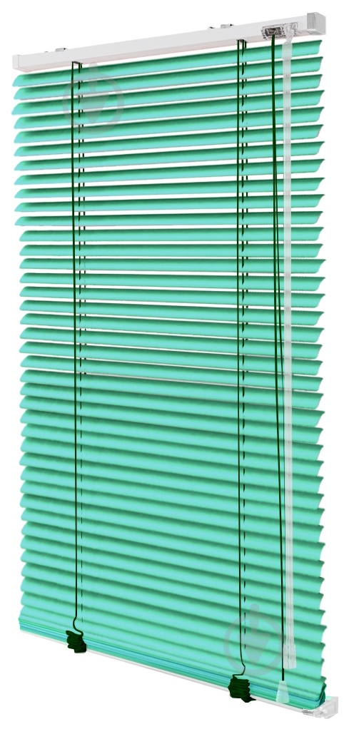 Жалюзі Rollotex алюмінієві горизонтальні з фіксацією 76х200 см зелений металік - фото 1 Жалюзі Rollotex алюмінієві горизонтальні з фіксацією 76х200 см зелений металік - фото 1