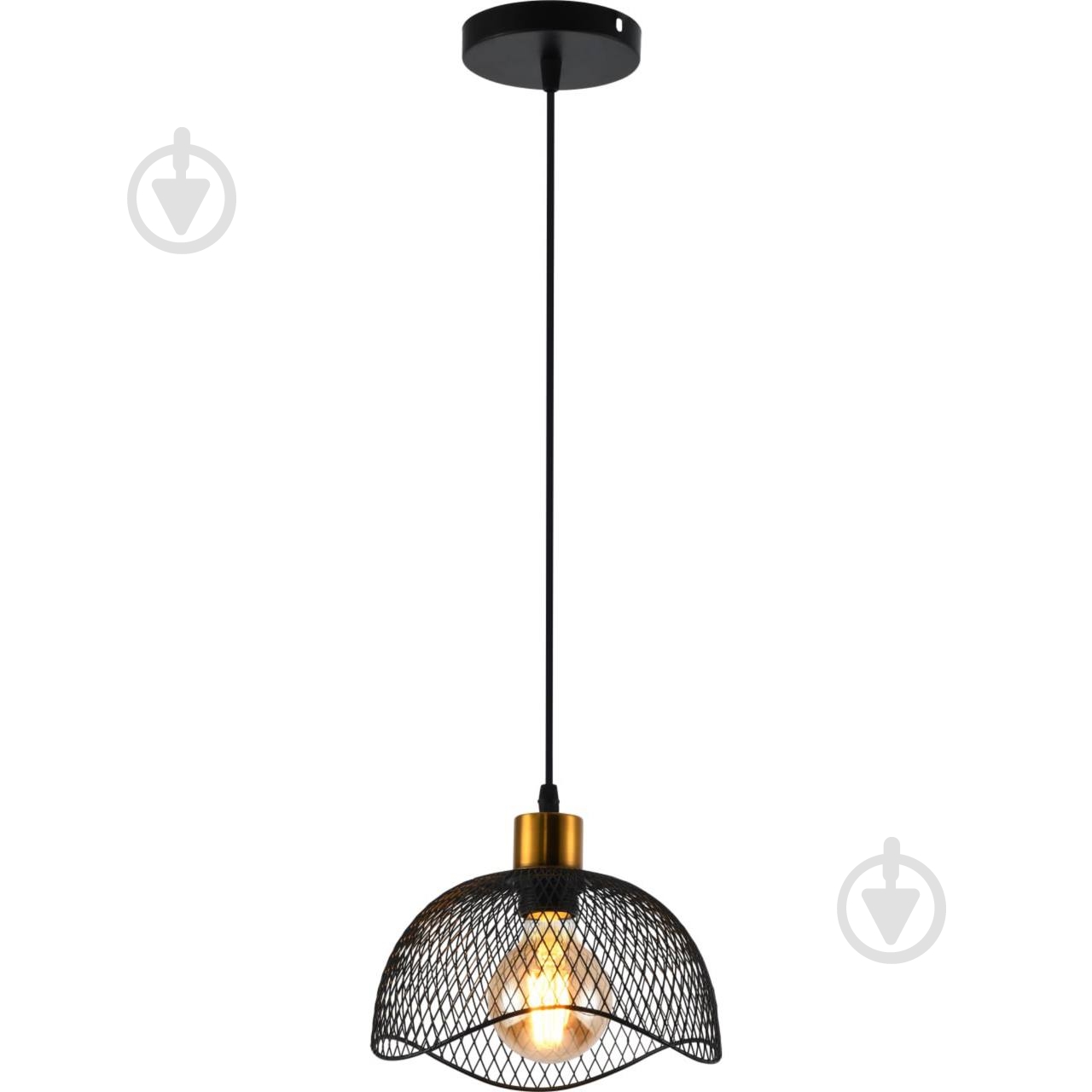 Подвес ELIOS Nerra 1x10 Вт /E27 черный DL1403 - фото 1