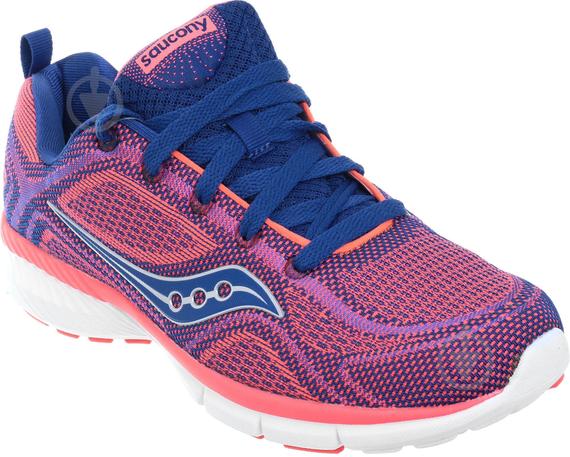 Кроссовки Saucony R GRID WEB 15291-2s р.7,5 синий с коралловым - фото 3