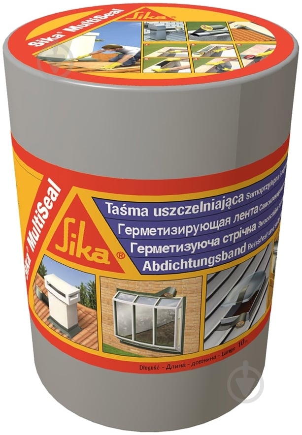Кровельно-уплотнительная лента Sika MultiSeal 150 мм x 10 м серая - фото 1