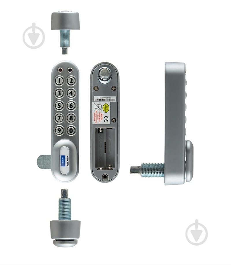 Замок мебельный CODE 1000 кодовый (TES-8CODE1000VG) TESA - фото 5 Замок мебельный CODE 1000 кодовый (TES-8CODE1000VG) TESA - фото 5