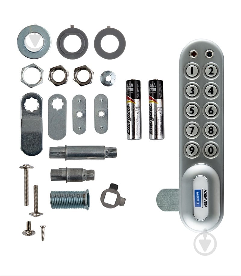 Замок мебельный CODE 1000 кодовый (TES-8CODE1000VG) TESA - фото 6 Замок мебельный CODE 1000 кодовый (TES-8CODE1000VG) TESA - фото 6