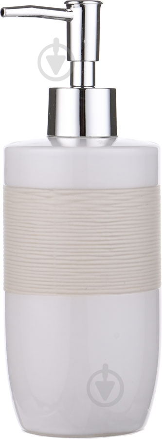Дозатор для рідкого мила Luna ZONE,CE1435B-LD-beige - фото 1