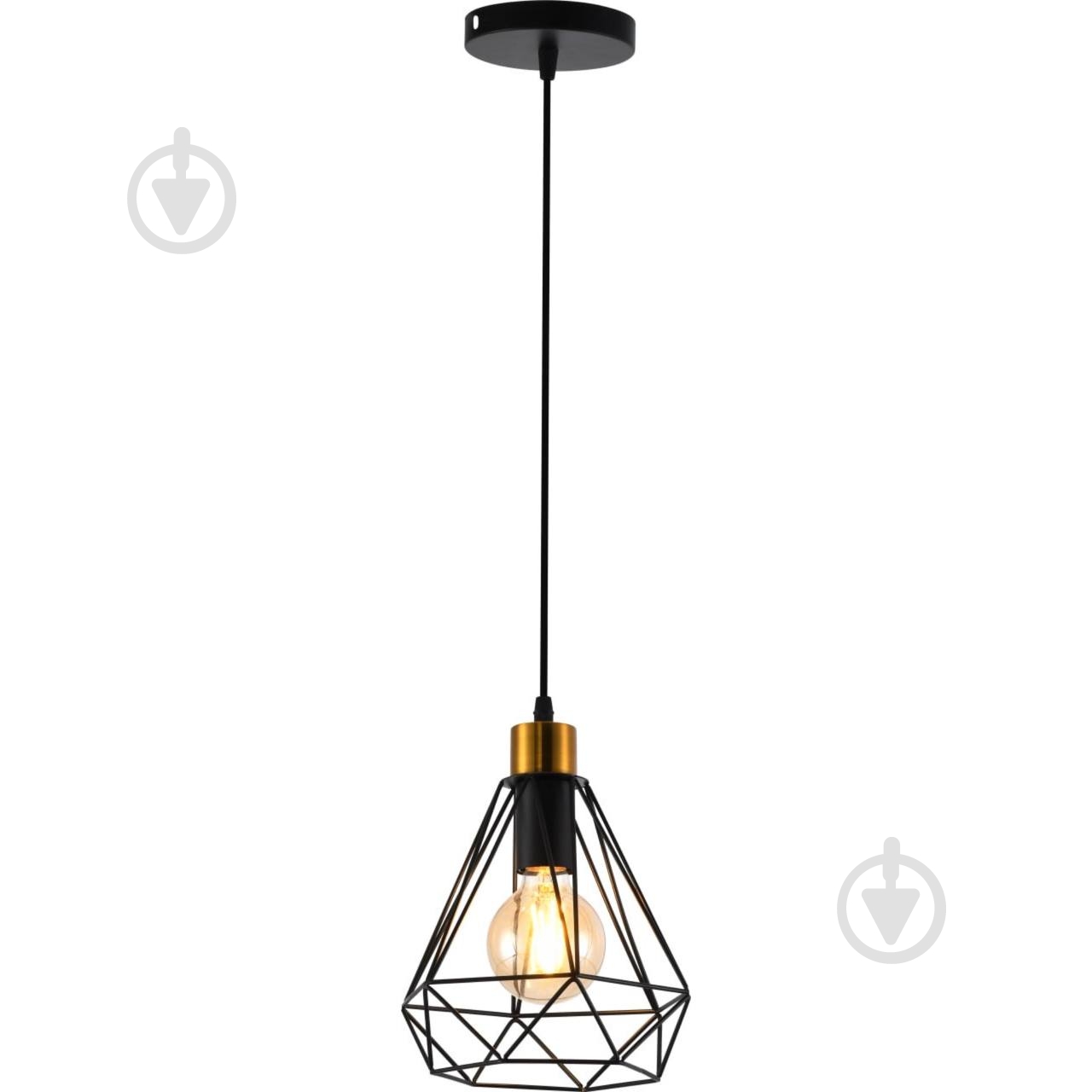 Подвес ELIOS Home 1x10 Вт /E27 черный DL1419 - фото 1 Подвес ELIOS Home 1x10 Вт /E27 черный DL1419 - фото 1