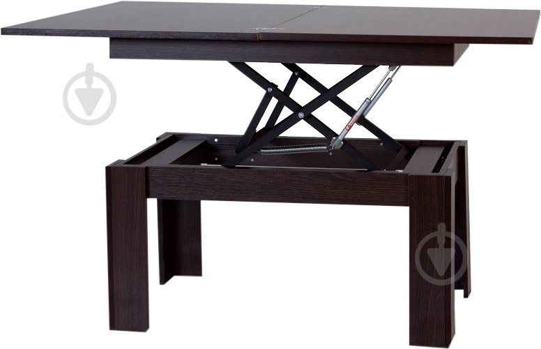УЦЕНКА! Стол-трансформер Баттерфляй венге (УЦ №26) - фото 2 УЦЕНКА! Стол-трансформер Баттерфляй венге (УЦ №26) - фото 2