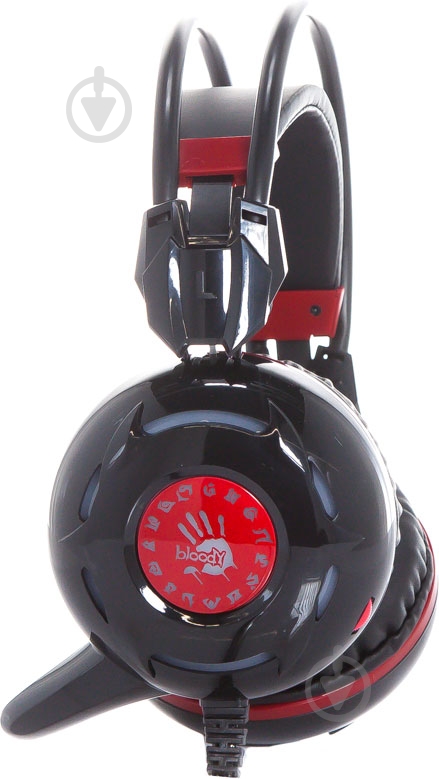 Гарнітура A4Tech G300 Bloody black/red - фото 2