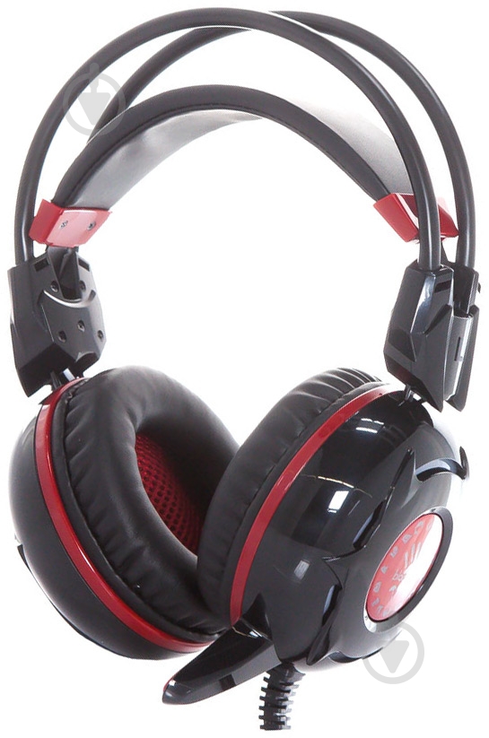 Гарнітура A4Tech G300 Bloody black/red - фото 1