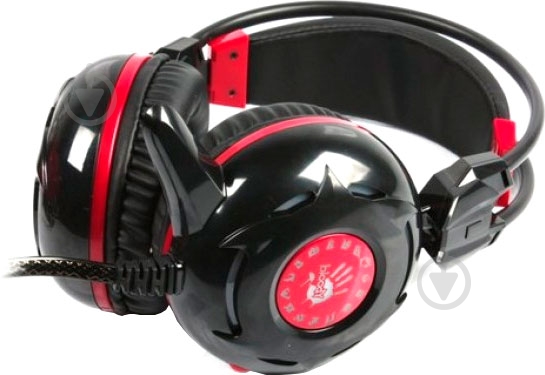 Гарнітура A4Tech G300 Bloody black/red - фото 5