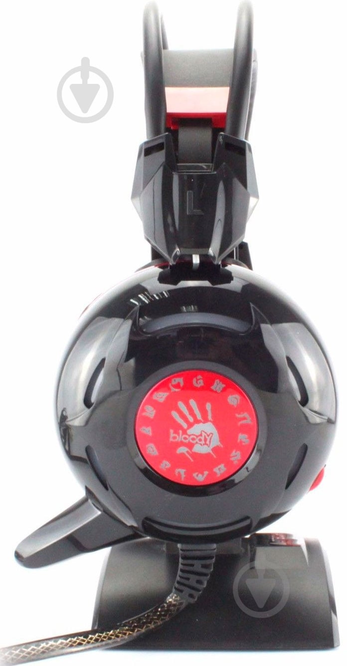 Гарнітура A4Tech G300 Bloody black/red - фото 3