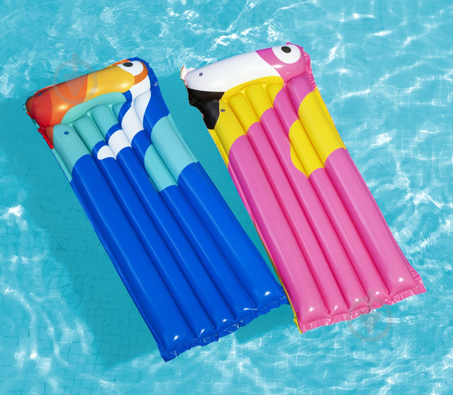 Матрас надувной Bestway Тропическая птица 183х76 см в ассортименте - фото 3