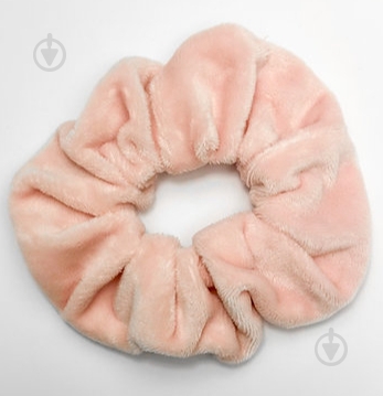 Резинка для волосся MISO accessory плюш рожева мах - фото 1