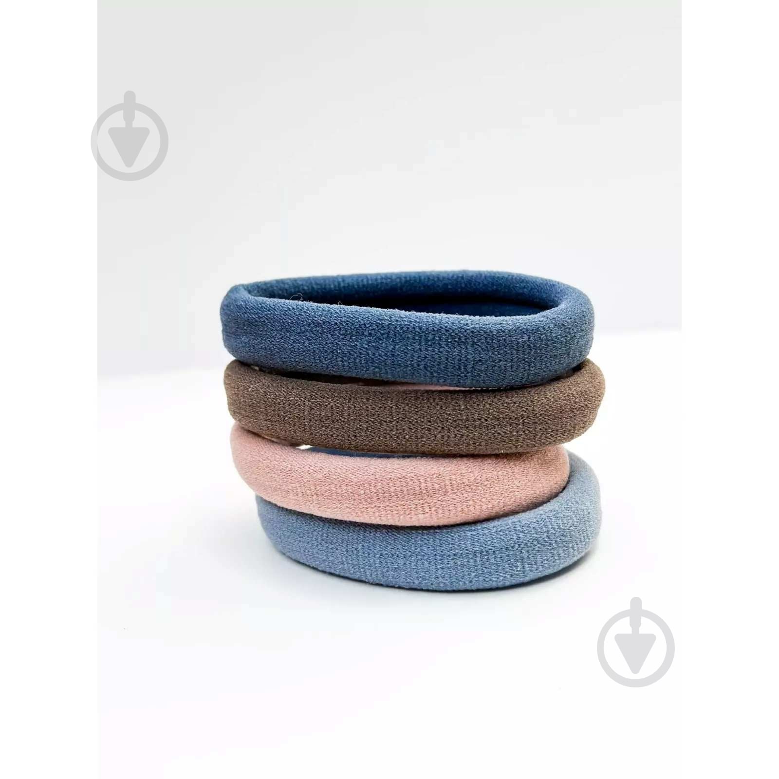 Набор резинок MISO accessory текстиль (N009) 4 шт. - фото 1