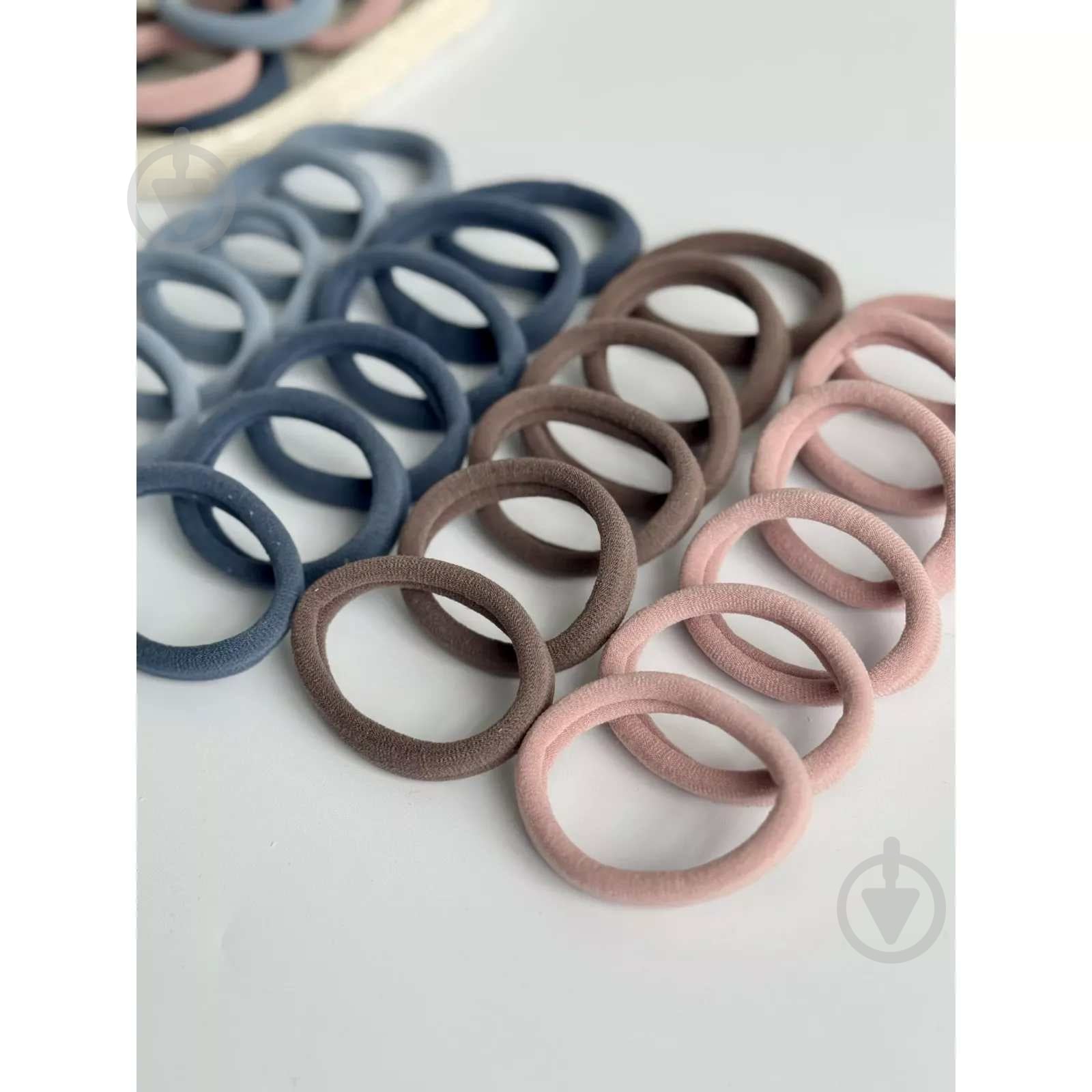 Набор резинок MISO accessory текстиль (N009) 4 шт. - фото 3