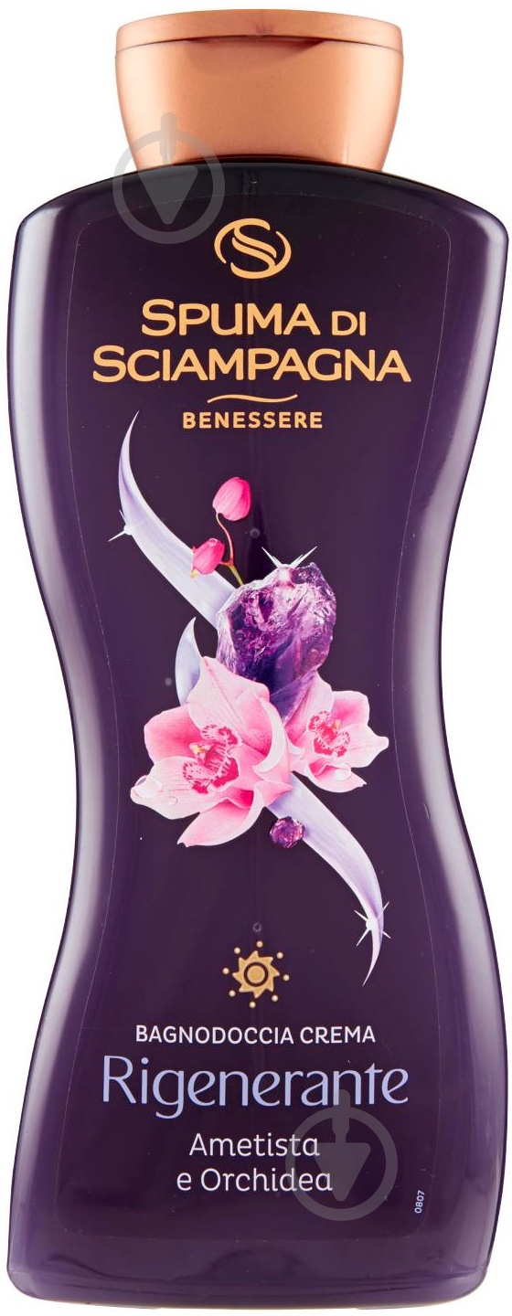 Крем-гель для душа Spuma di Sciampagna с орхидеей и аметистом 650 мл - фото 1 Крем-гель для душа Spuma di Sciampagna с орхидеей и аметистом 650 мл - фото 1
